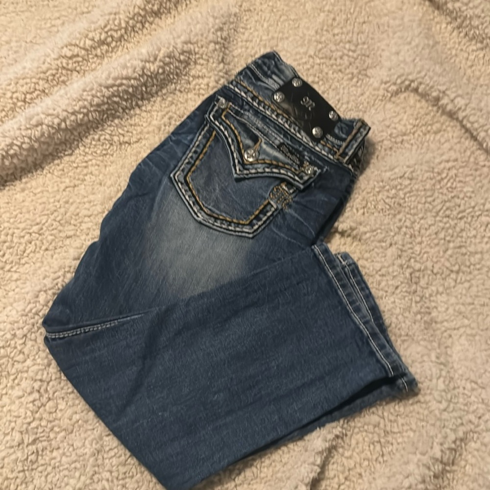 Miss Me Signature Cuffed Capri EXCELLENT CONDITION